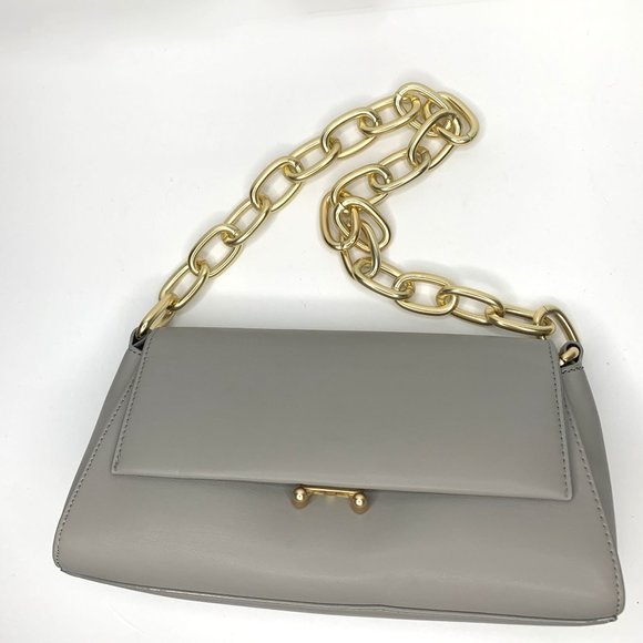 HOUSE OF WANT We Fashion Vegan Leather‎ Shoulder Bag OS - Picture 2 of 15